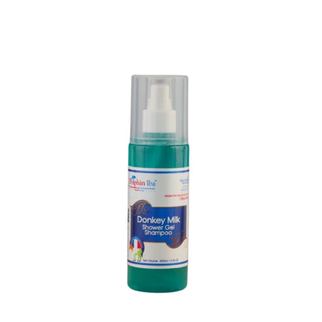 DOLPHIN IBA DONKEY MILK SHOWER GEL SHAMPOO