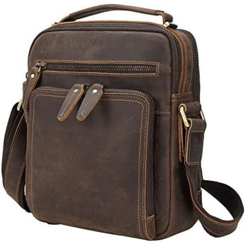 Mens Leather Shoulder Bag